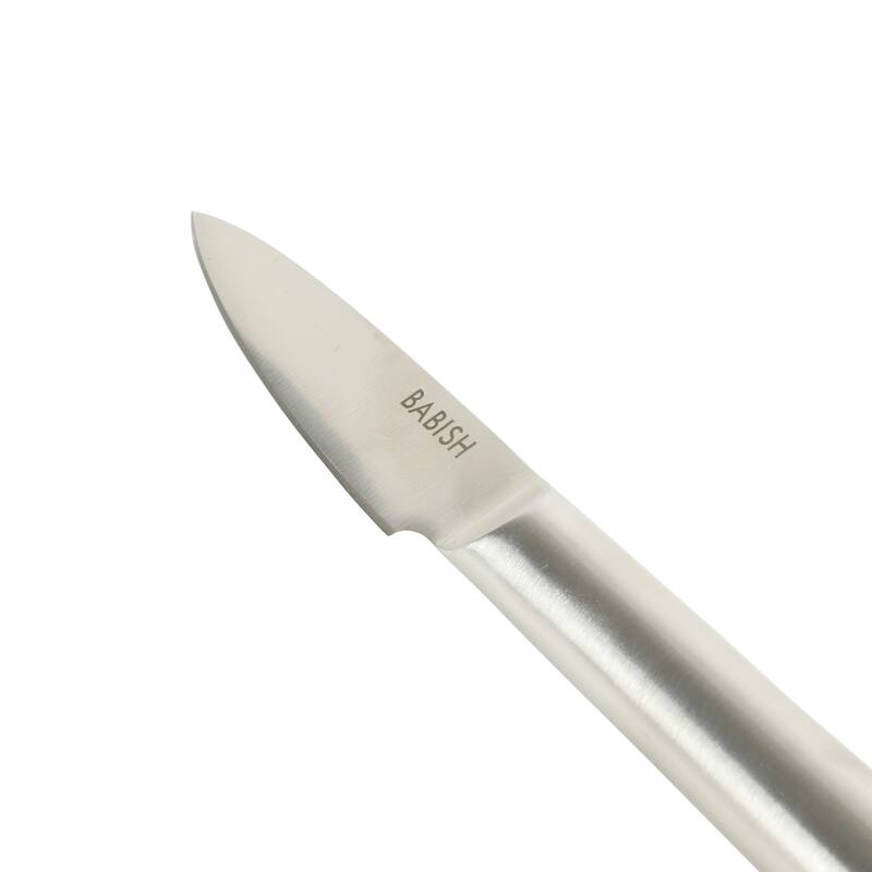 Babish 1.4116 German 3.5-inch Stainless Steel Paring Knife-Kitchen Knife for Peeling, Trimming & Prep Work,