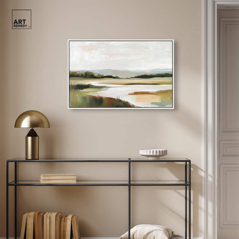 Verdant Valley Canvas by Art Remedy