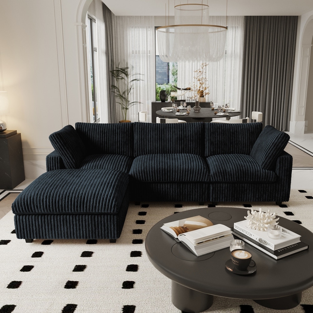 Black Pet Friendly Sectional Sofas Bed Bath Beyond