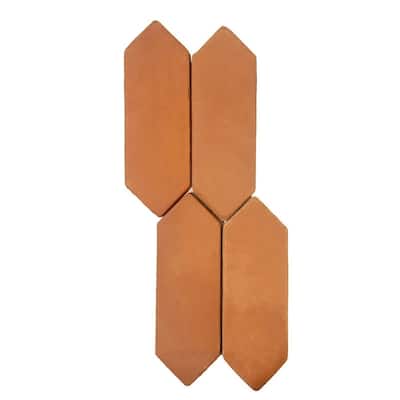 Natural Terracotta Picket 12"x4" tile