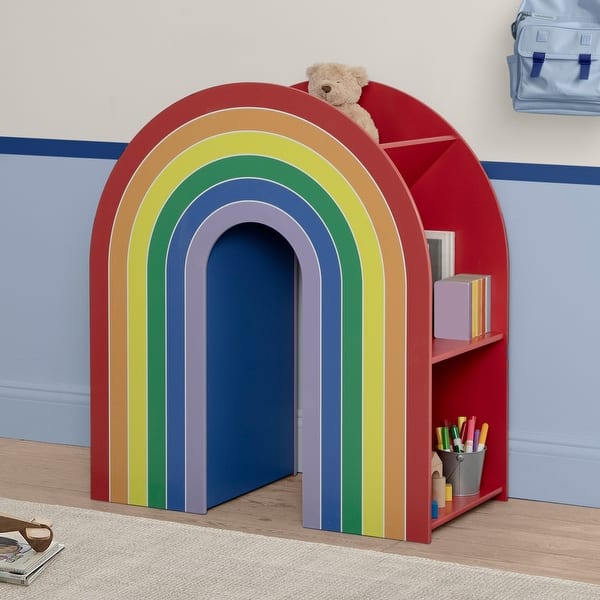 slide 2 of 5, Rainbow Bookcase - Greenguard Gold Certified