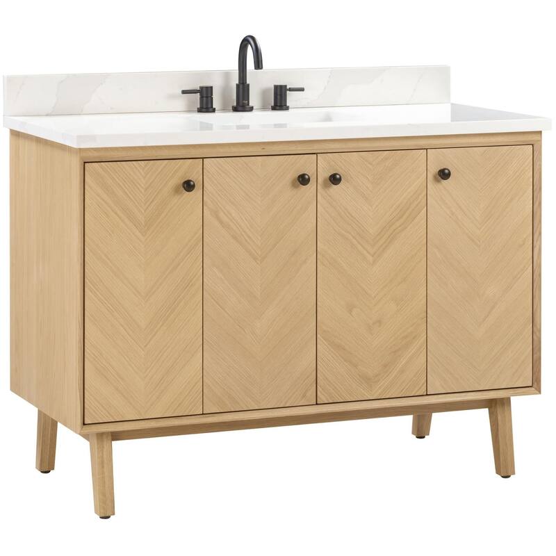 Avanity ADELE-VS49 Adele 48" Free Standing Single Basin Vanity Set