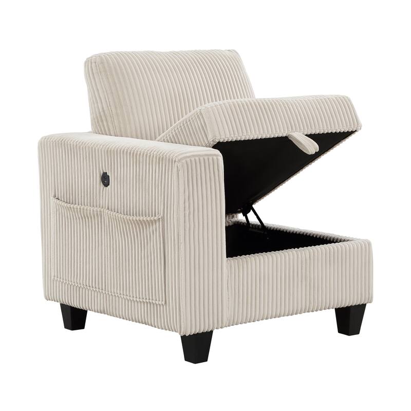 Kenlis 7-Piece Modular Sectional Sofa with Storage