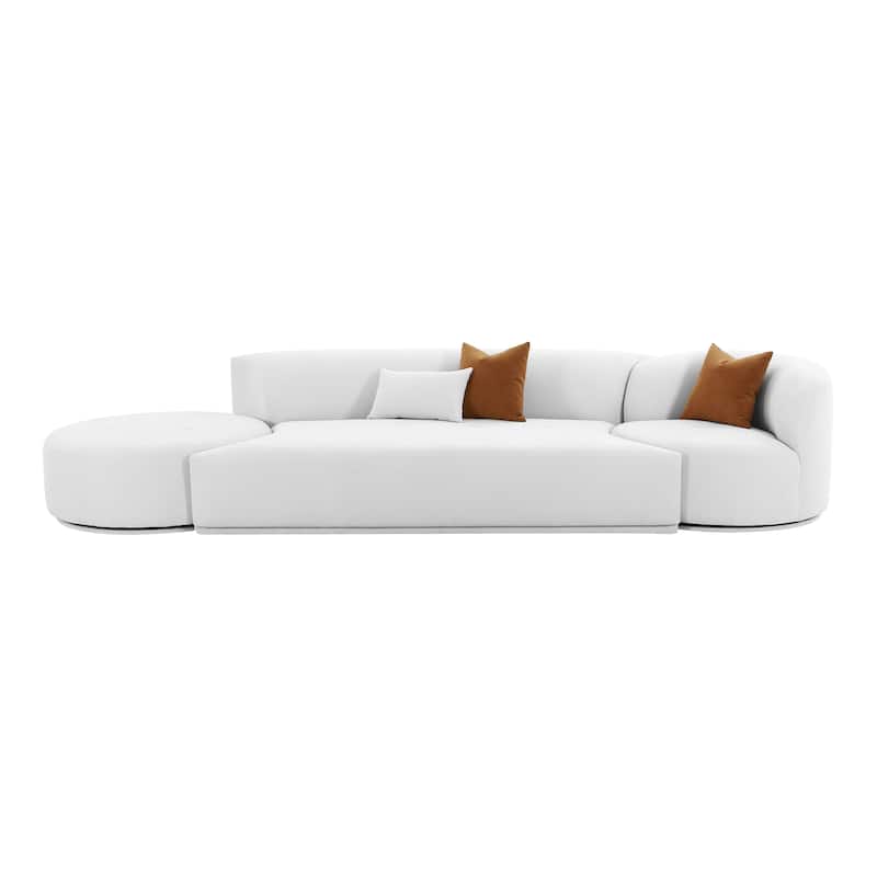 Fickle 3-Piece Chaise Modular Sofa