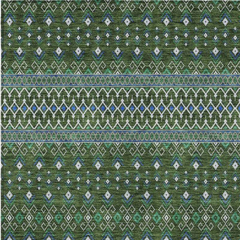 HomeRoots Tribal Transitional Rectangle Outdoor Rug