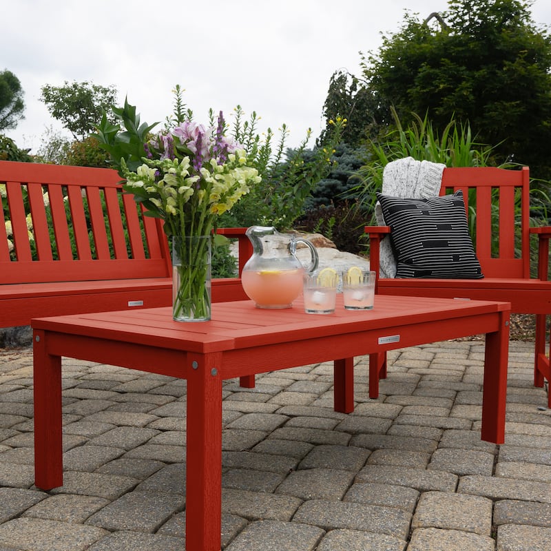HIGHWOOD Eco-Friendly Adirondack Rectangular Coffee Table