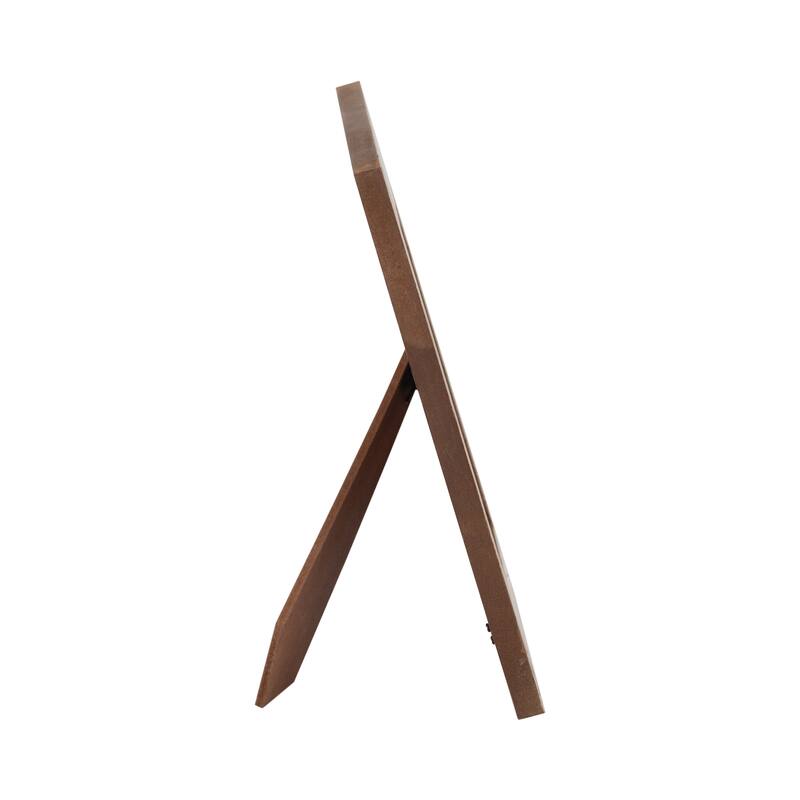 Wood Resin Flower Field Photo Frame - Ivory