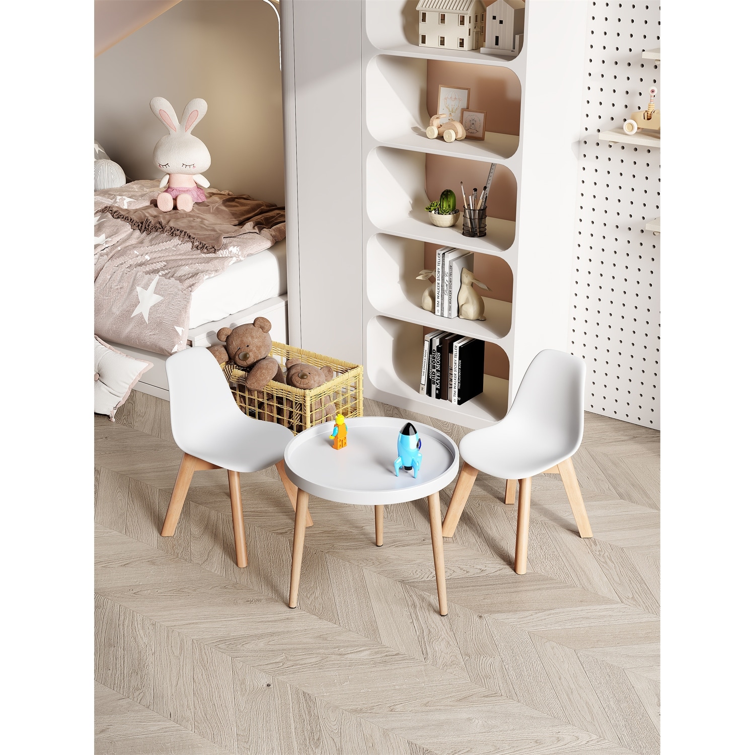Scandi childrens table and chairs new arrivals