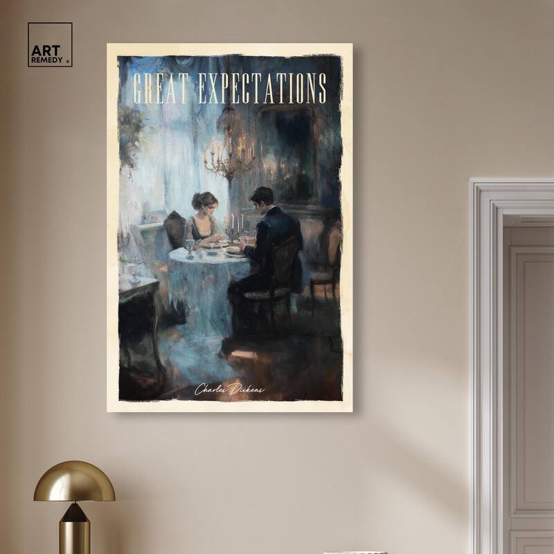 Great Expectations Canvas by Art Remedy, Gallery Wrapped