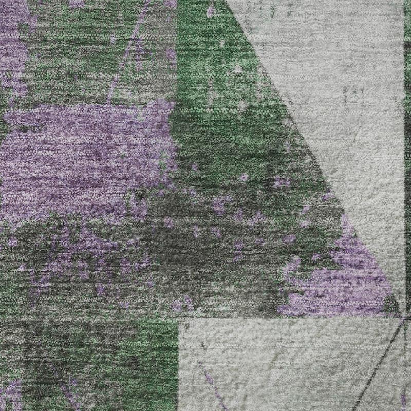 Premium Washable Super Soft Contemporary Mosaic Mayfield Rug