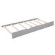 preview thumbnail 16 of 45, Wooden Full Size House Bed with Trundle,Kids Bed with Shelf, Gray