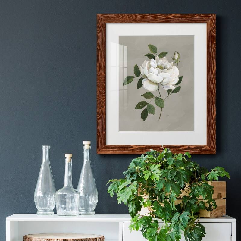 Botanical Rose-Premium Framed Print - Ready to Hang