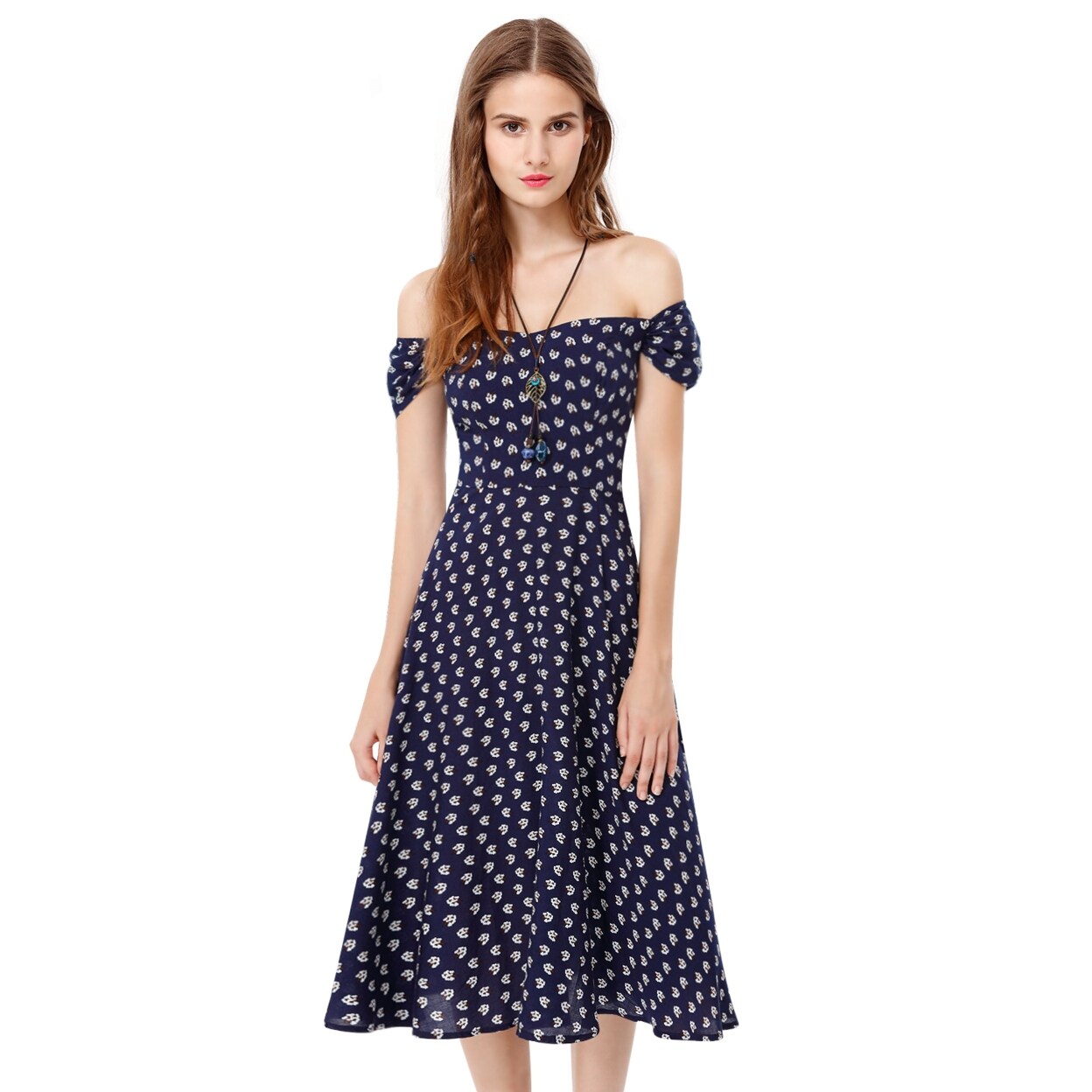 casual tea length dresses