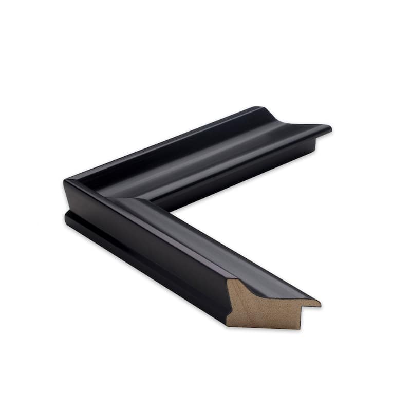 Frame My Mirror Black Framed Mirror, Geneva Design