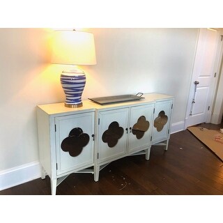 Rectangular Shaped Metal Galvanized Trays, Set of 2, Silver