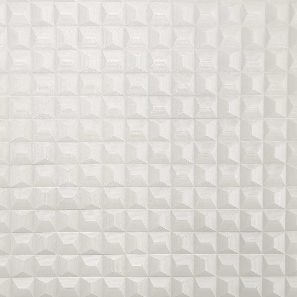 Fine Decor Romero White 3D Geometric Wallpaper