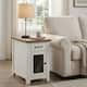 Option White with Driftwood Top