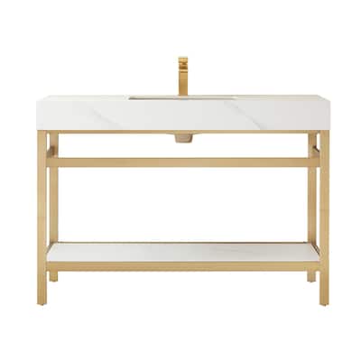 Miseno MV702548-NM Funes 48" Free Standing Single Basin Vanity Set