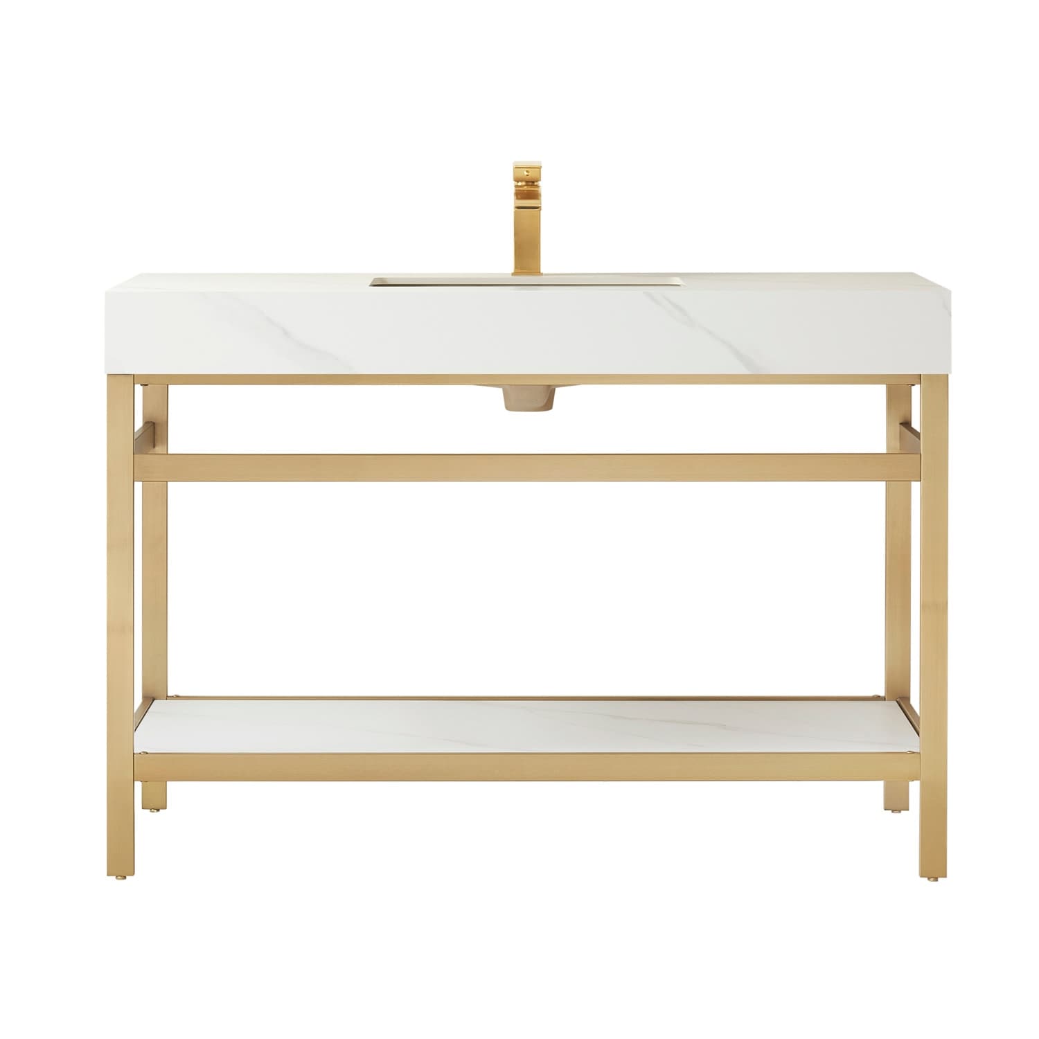Miseno MV702548-NM Funes 48" Free Standing Single Basin Vanity Set