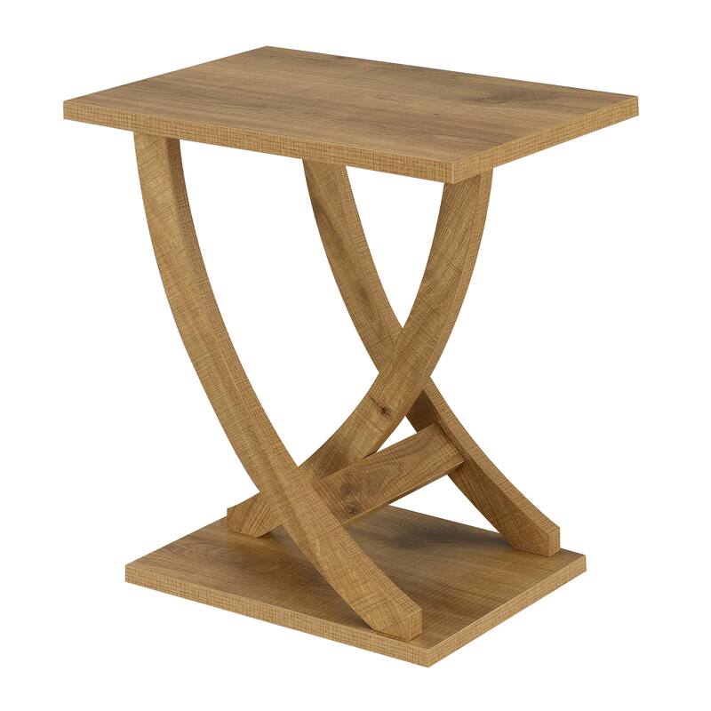 Convenience Concepts Newport Criss-Cross Chairside End Table