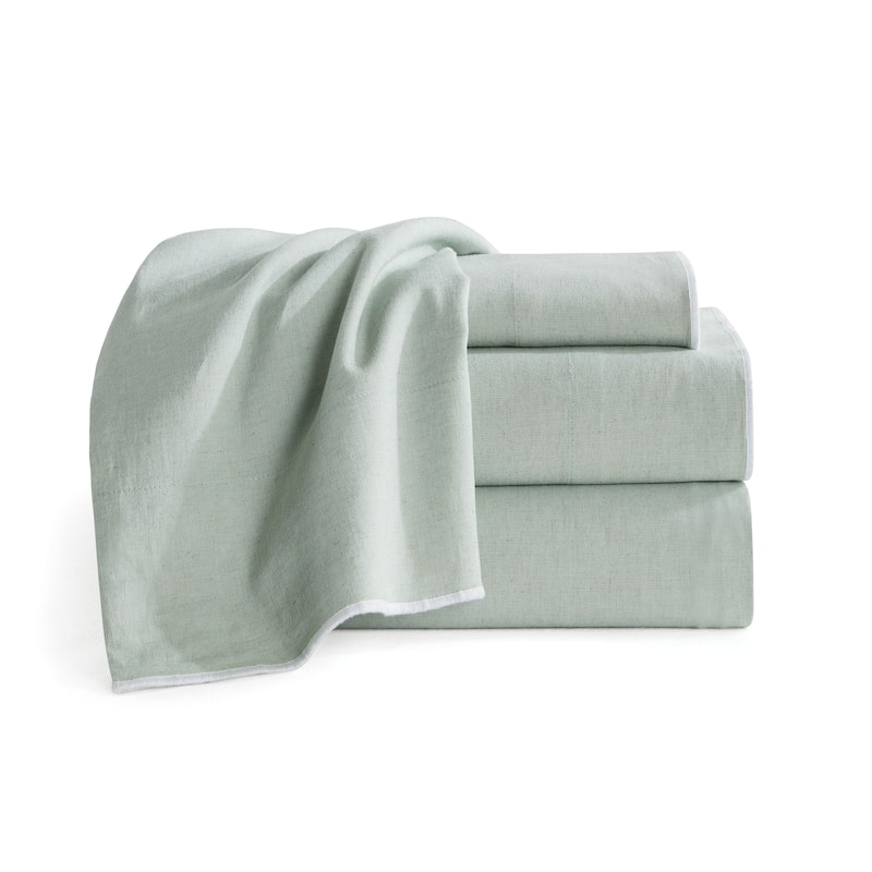 DKNY PURE Washed Linen Sheet Set