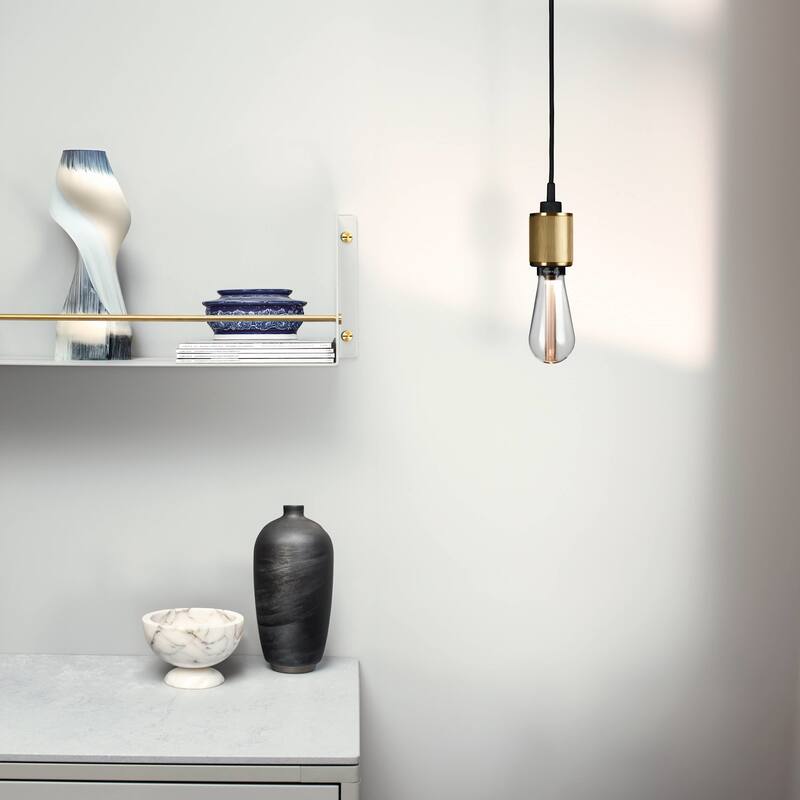 Buster + Punch NHM-052911 Heavy Metal 2" Wide Mini Pendant with Linear