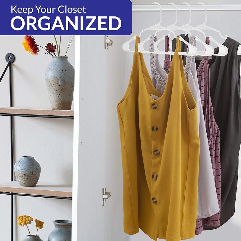 Royale Plastic Hangers For Clothes - Ideal For Everyday Standard Use