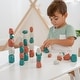 preview thumbnail 15 of 26, Stacking Rocks, 36 pcs Wooden Stacking Stones by Comfy Cubs