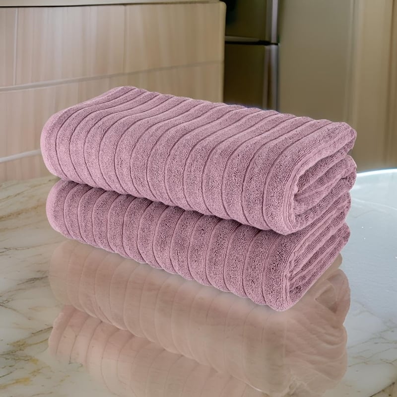 Brampton 2 Piece Luxury Turkish Cotton Jumbo Bath Sheets