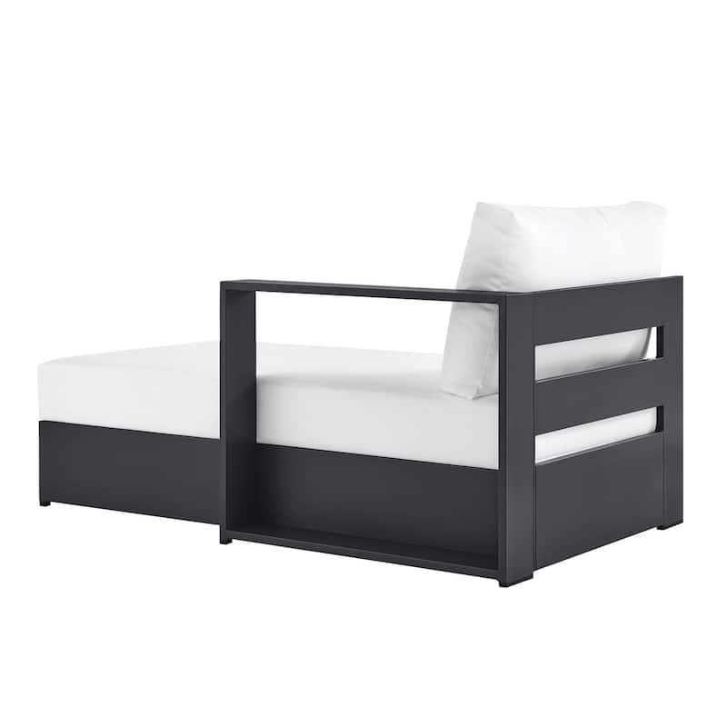 Tahoe Patio Aluminum Modular Right-Facing Chaise Lounge