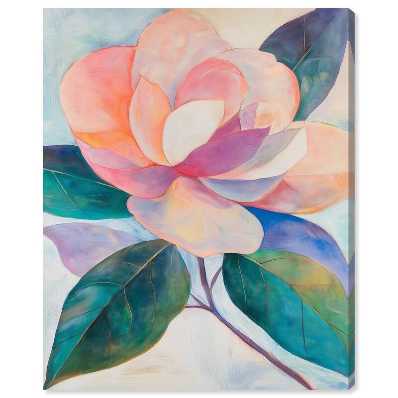 Pink Magnolia II Canvas by Art Remedy, Gallery Wrapped - 16" x 20"