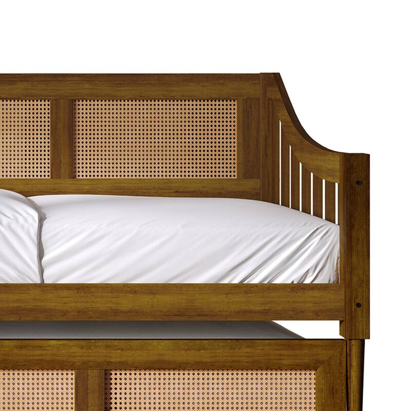 CraftPorch Modern Twin Daybed with Trundle