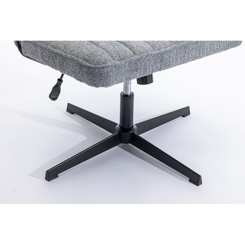 Armless Office Desk Chair No Wheels