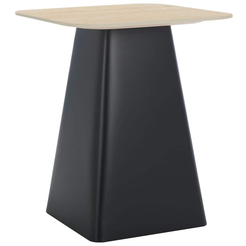 SAFAVIEH Home Fedo Tall Porcelain Side Table - 16"W x 16"D x 19"H