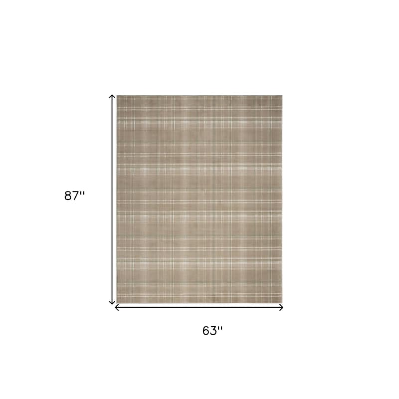 Licaz Power Loomed Traditional Non Skid Stain Resistant Area Rug By HomeRoots