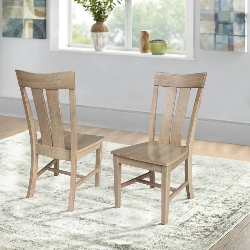 Ava Solid Wood Dining Chair - Set of Two