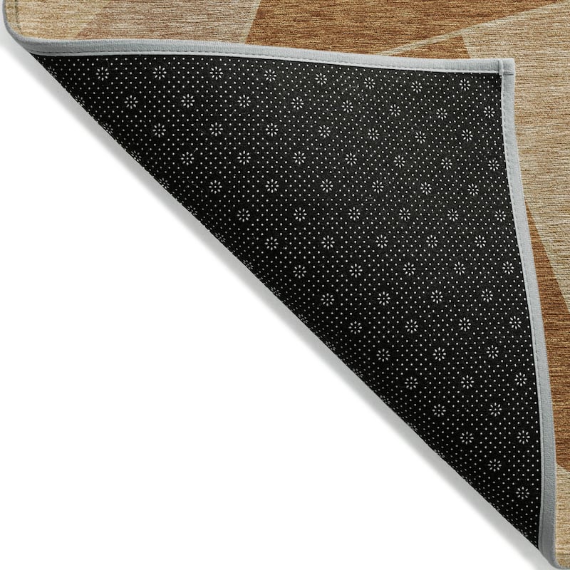 Machine Washable Indoor/ Outdoor Chantille Modern Mosaic Rug