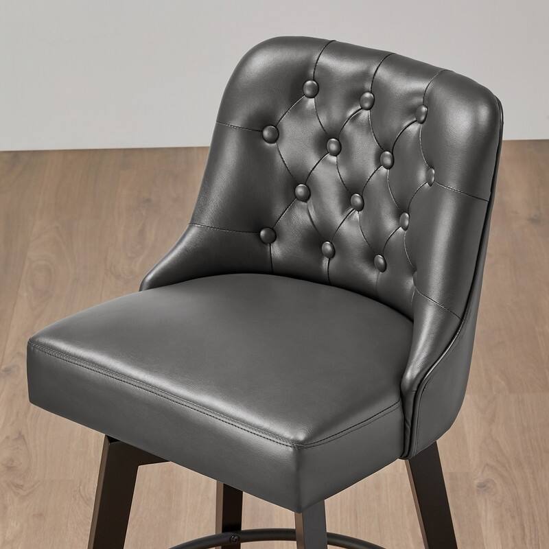 Chris 26 inch Swivel Counter Height Bar Stool Set