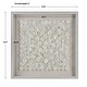 preview thumbnail 3 of 2, Capiz Shell Shadow Box Wall Decoration - 31.5"