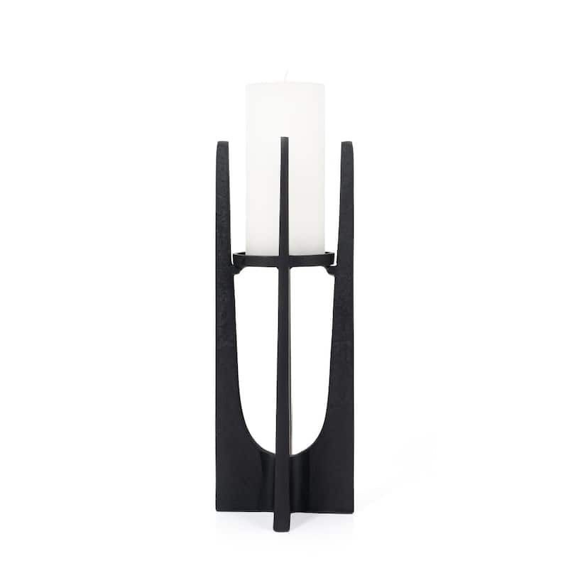 Sanders Metal Pilar Candle Holder