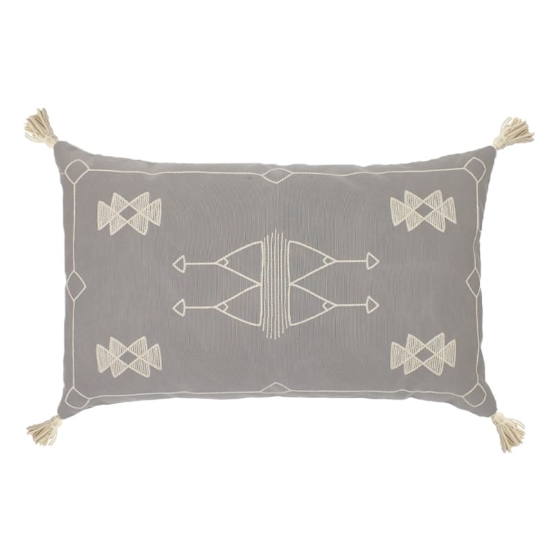 Jiti Cactus Modern Bohemian Outdoor Waterproof Embroidered Sunbrella Rectangle Lumbar Pillows Cushions for Pool Patio Chair