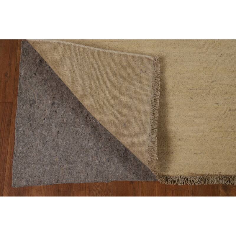 Modern Gabbeh Oriental Area Rug Handmade Wool Carpet - 6'6"x 9'6"