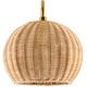 preview thumbnail 2 of 7, Artistic Weavers Meena Modern Rattan Wall Sconce - 11.5"H x 10"W x 14"D