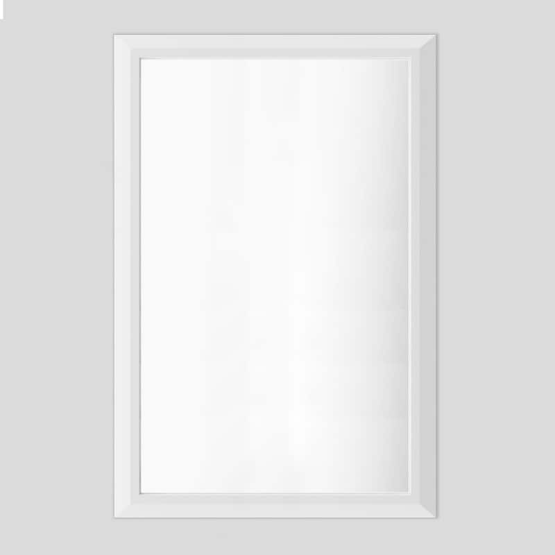 KIOTEE Full size Metal Bathroom Mirror with 5-Year Warranty