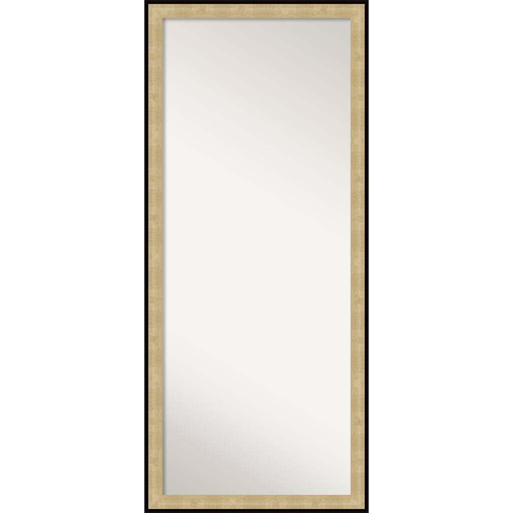 Swan Champagne Decorative Full Length Floor / Leaner Mirror - Swan Champagne