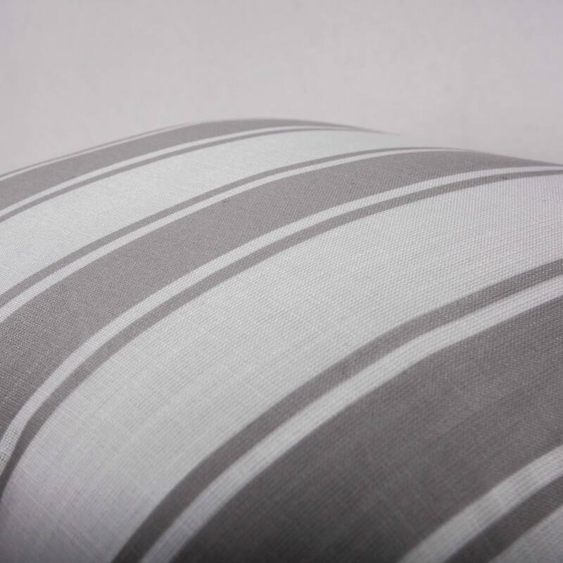 Rizzy Collection Striped Modern Throw Pillow