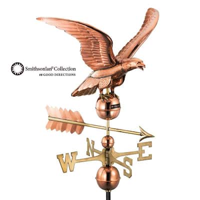 Smithsonian Eagle Weathervane Pure Copper by Good Directions