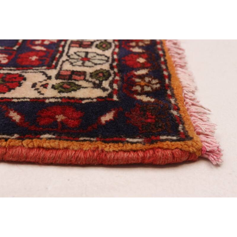ECARPETGALLERY Hand-knotted Andelz Red Wool Rug - 3'8 x 9'6