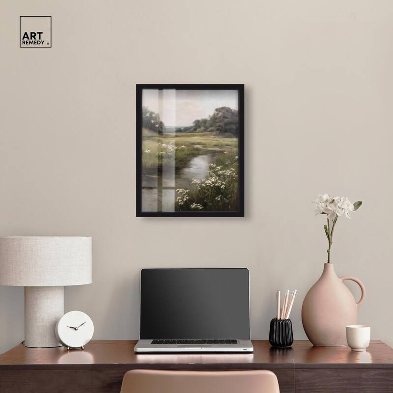 Quiet Waters Shadowbox by Art Remedy