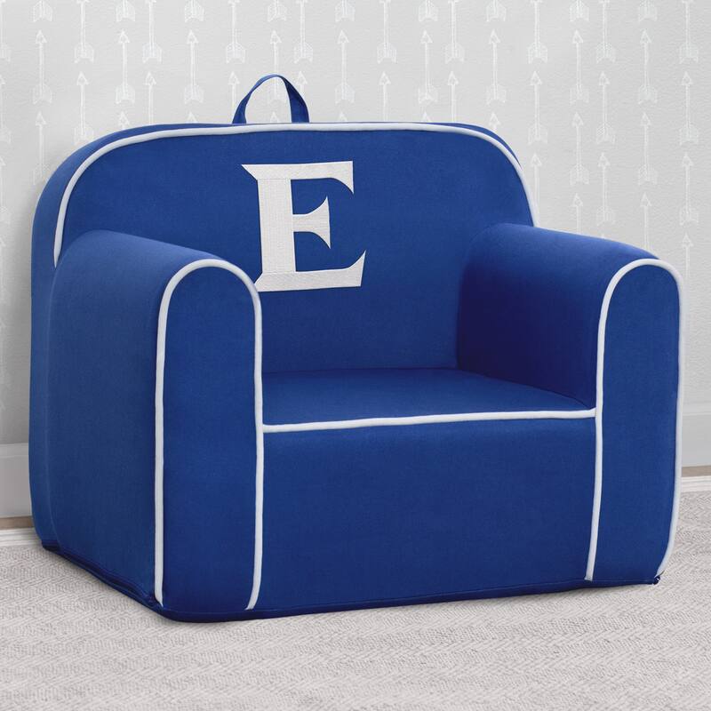 Delta Children Personalized Monogram Cozee Chair - Customize with Letter E